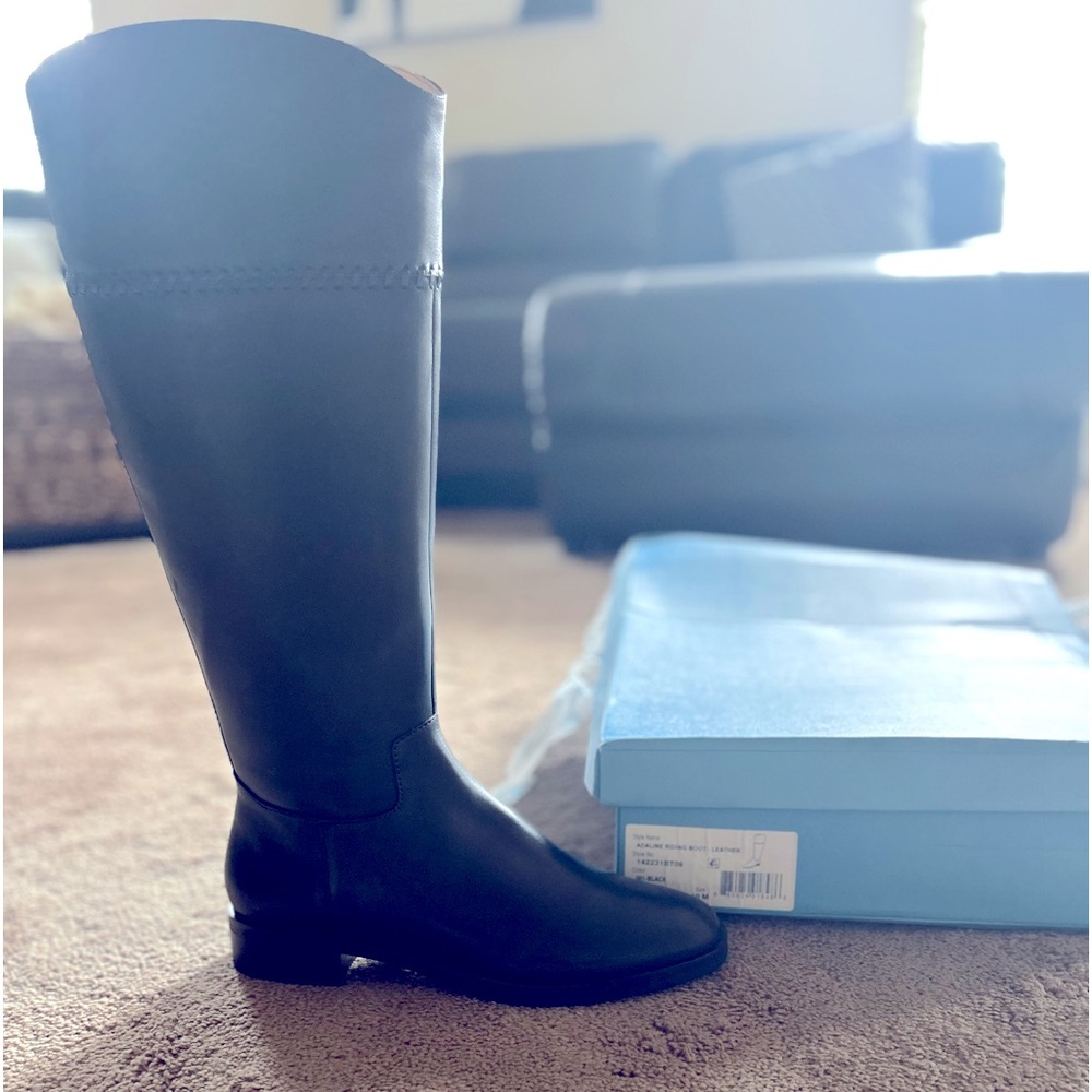 Black “Adeline” Riding Boot